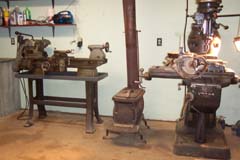 Getting the lathe setup